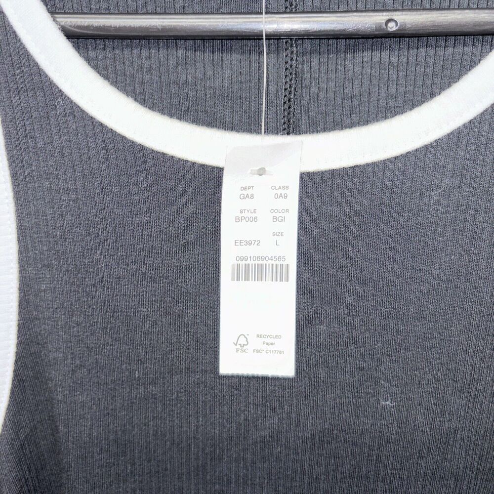 Womens Size L J.Crew Ribbed Tank NWT - Picture 3 of 5